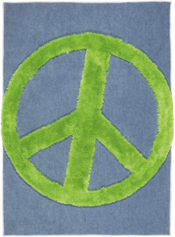 Peace Sign 4x6 Rug - Clearance For Sale - Image 2