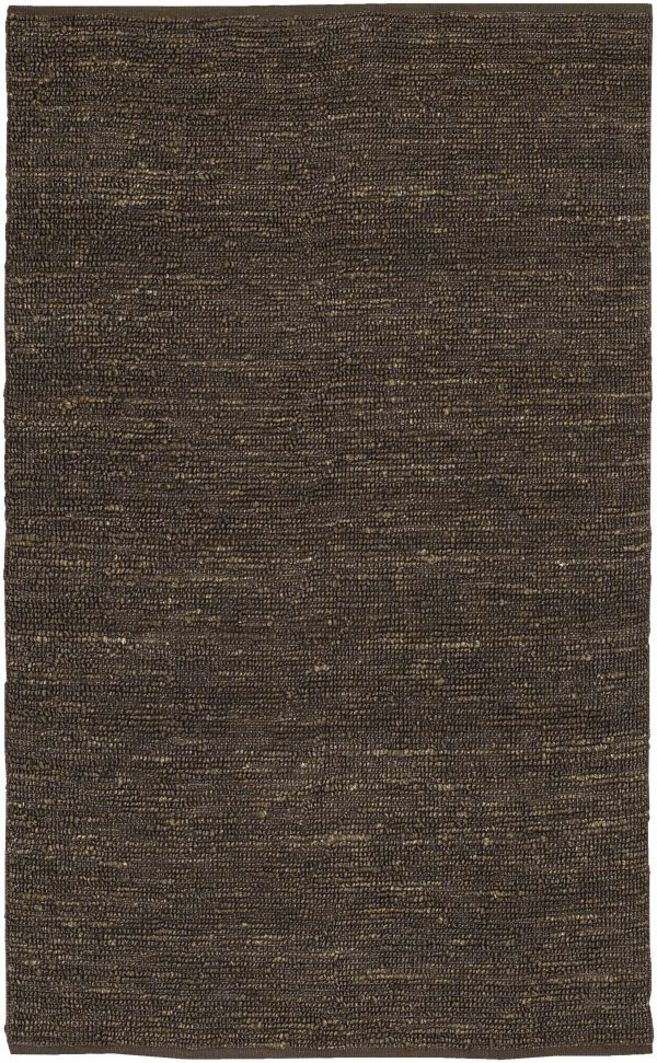 Glover Brown Braided Jute Carpet - Clearance Hot on Sale