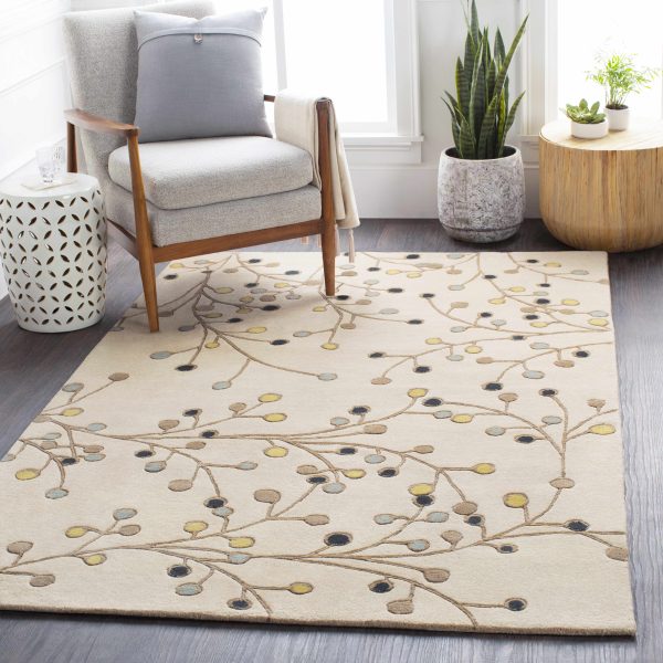 Beige Elsu Wool Rug Fashion - Image 2