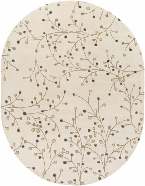 Beige Elsu Wool Rug Fashion - Image 4