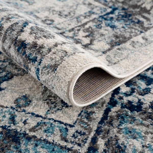 Istanbul Vintage Blue Area Rug - Clearance Online - Image 5