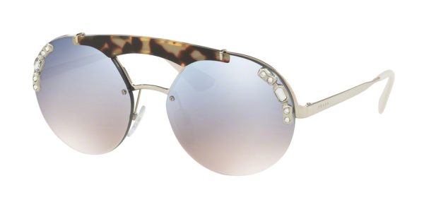 Prada PR52US Round Sunglasses Online now - Image 4